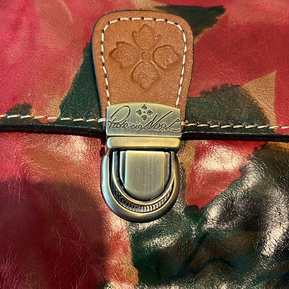 Patricia Nash Crossbody Shoulder bag NWT Floral multicolored hand painted print - Picture 4 of 13